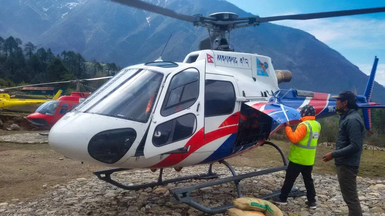 heli tour to everest base camp
