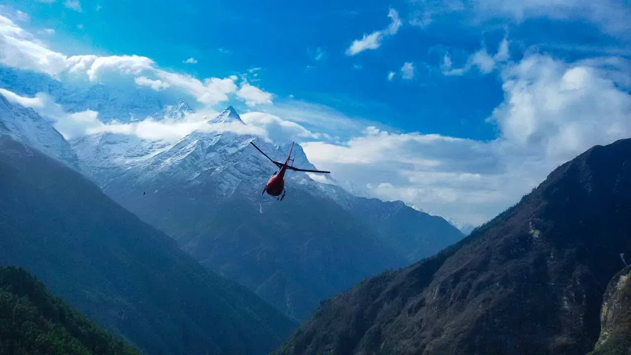 heli tour to everest base camp