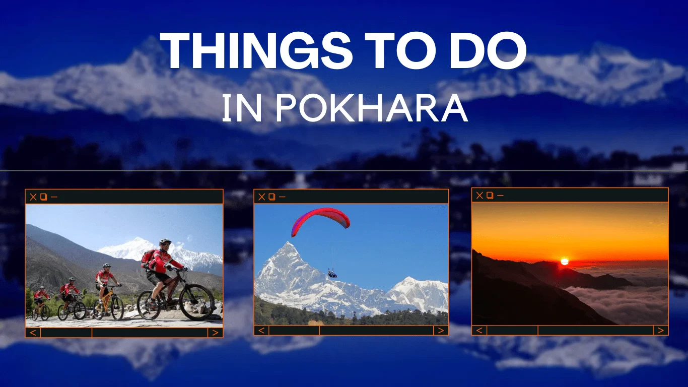 adventure things to do in pokhara